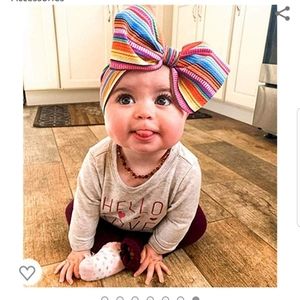 Infant girl hair bows
